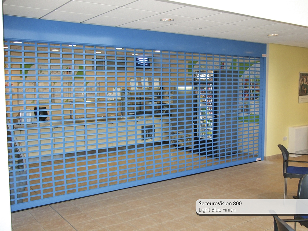 Punched Shop Shutters - 58% Vision - Image 2